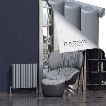 Radiva - Mati Radiateur En Aluminium 600x736 Gris