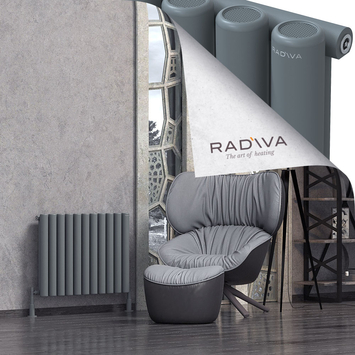 Radiva - Mati Radiateur En Aluminium 600x810 Anthracite