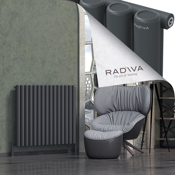 Radiva - Mati Radiateur En Aluminium 900x1106 Anthracite Foncé
