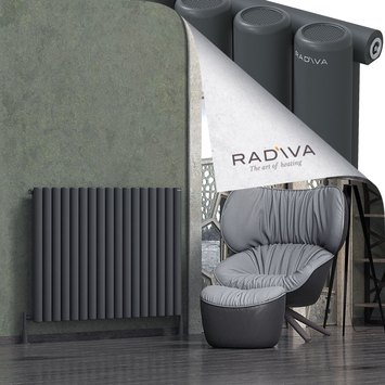 Radiva - Mati Radiateur En Aluminium 900x1254 Anthracite Foncé