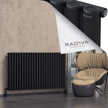 Radiva - Mati Radiateur En Aluminium 900x1772 Noir