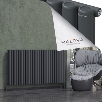 Radiva - Mati Radiateur En Aluminium 900x1846 Anthracite Foncé