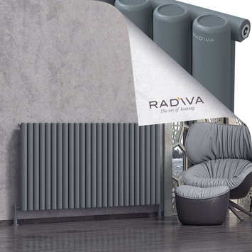 Radiva - Mati Radiateur En Aluminium 900x1846 Anthracite
