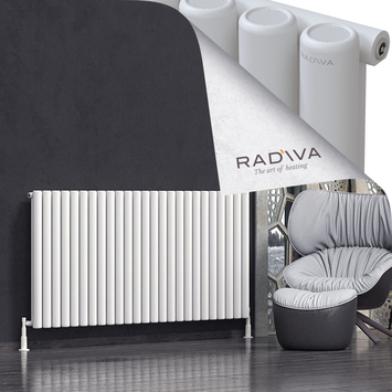 Radiva - Mati Radiateur En Aluminium 900x1846 Blanc