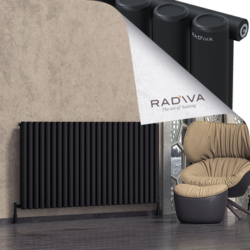 Radiva - Mati Radiateur En Aluminium 900x1846 Noir