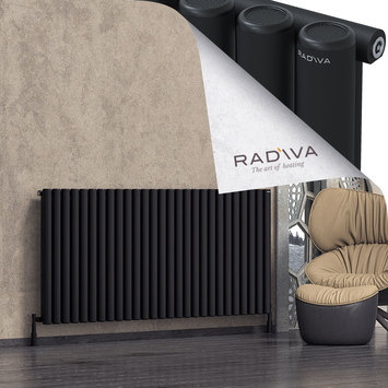 Radiva - Mati Radiateur En Aluminium 900x1994 Noir