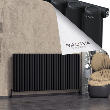 Radiva - Mati Radiateur En Aluminium 900x2068 Noir