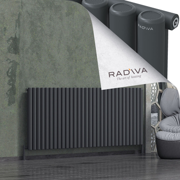 Radiva - Mati Radiateur En Aluminium 900x2216 Anthracite Foncé