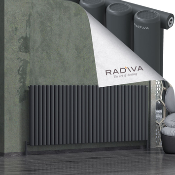 Radiva - Mati Radiateur En Aluminium 900x2364 Anthracite Foncé