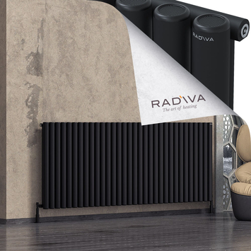 Radiva - Mati Radiateur En Aluminium 900x2364 Noir