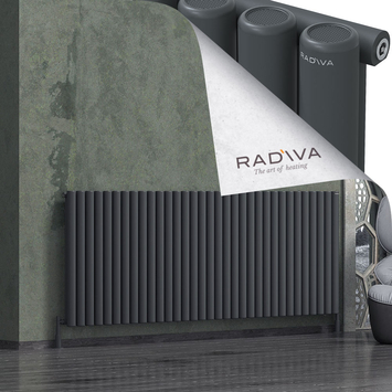 Radiva - Mati Radiateur En Aluminium 900x2438 Anthracite Foncé