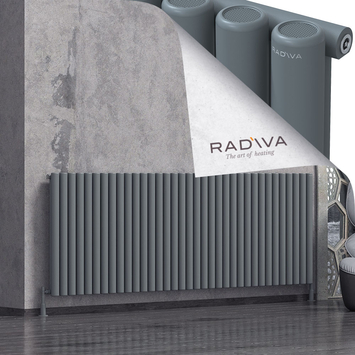 Radiva - Mati Radiateur En Aluminium 900x2586 Anthracite
