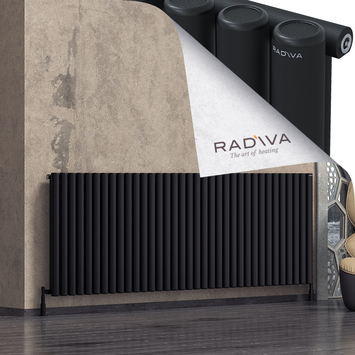 Radiva - Mati Radiateur En Aluminium 900x2586 Noir