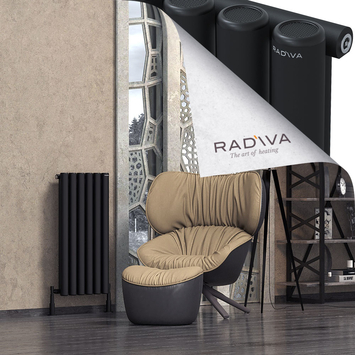 Radiva - Mati Radiateur En Aluminium 900x440 Noir