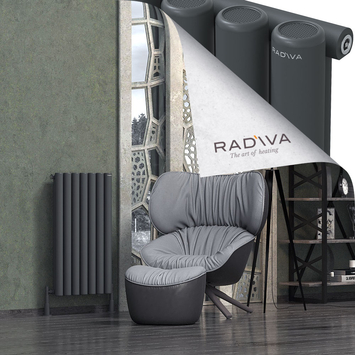 Radiva - Mati Radiateur En Aluminium 900x514 Anthracite Foncé