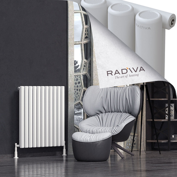 Radiva - Mati Radiateur En Aluminium 900x810 Blanc