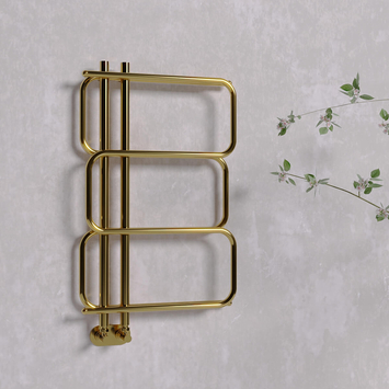 Radiva - Matsu Decorative Towel Warmer 540x884 Gold Radiva - Matsu Decorative Towel Warmer 540x884 Gold