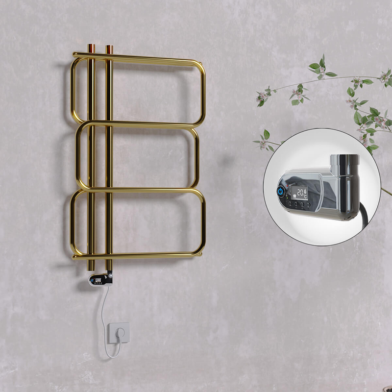 MATSU Elektrikli Havlupan 540x884 Altın (Thesis Termostat) 200W