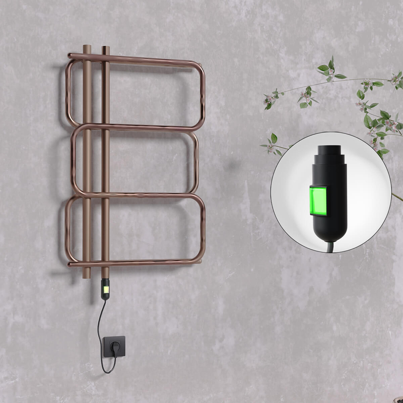 MATSU Elektirikli Havlupan 540x884 Bakır Eskitme (On/Off Düğmeli) 200W