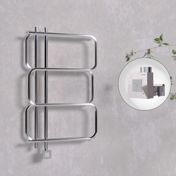 - MATSU Elektrikli Havlupan 540x884 Krom (KTX1 Termostat) 200W  - MATSU Elektrikli Havlupan 540x884 Krom (KTX1 Termostat) 200W