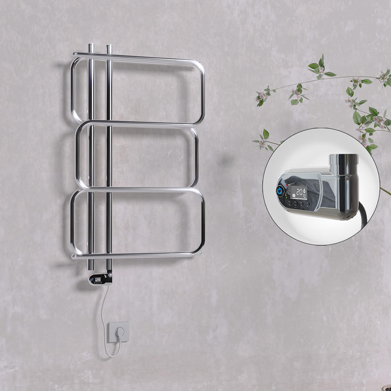 MATSU Elektirikli Havlupan 540x884 Krom (Thesis Termostat) 200W