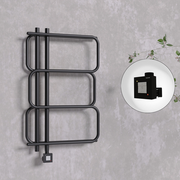 Radiva - MATSU Elektrikli Havlupan 540x884 Siyah (KTX1 Termostat) 300W Radiva - MATSU Elektrikli Havlupan 540x884 Siyah (KTX1 Termostat) 300W