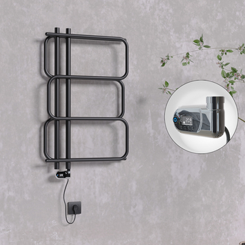 Radiva - MATSU Elektrikli Havlupan 540x884 Siyah (Thesis Termostat) 300W Radiva - MATSU Elektrikli Havlupan 540x884 Siyah (Thesis Termostat) 300W