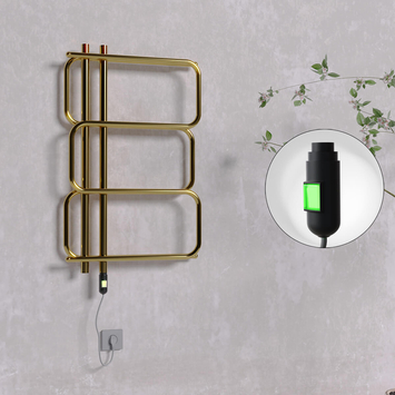 Radiva - Matsu Elektrikli Havlupan 540x884 Altın (On/Off Düğmeli) 200W