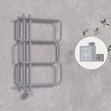 Radiva - Matsu Elektrikli Havlupan 540x884 Antrasit (KTX3 Termostat) 300W