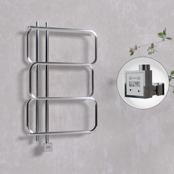 Radiva - Matsu Elektrikli Havlupan 540x884 Krom (KTX3 Termostat) 200W