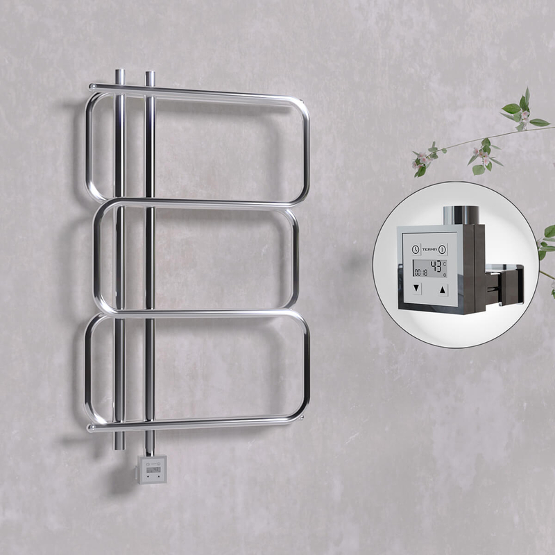 Matsu Elektrikli Havlupan 540x884 Krom (KTX3 Termostat) 200W