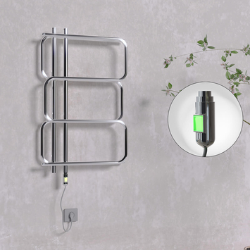 Radiva - Matsu Elektrikli Havlupan 540x884 Krom (On/Off Düğmeli) 200W