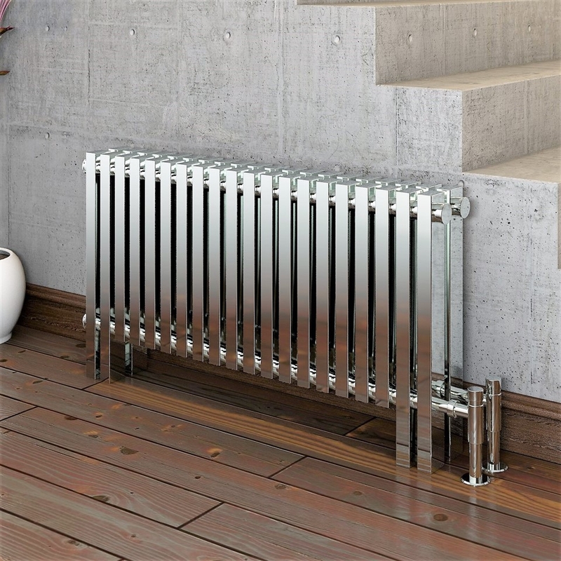 MAURITIUS Radiateur en acier inoxydable 500x915 Polissage