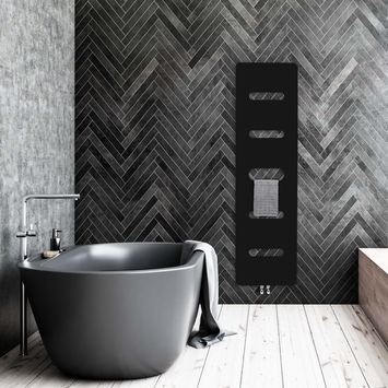 Radiva - Mekong İnce Dizayn Havlupan 490x1790 Siyah