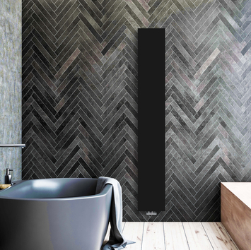 Radiva - Navos İnce Dizayn Havlupan 250x1790 Siyah