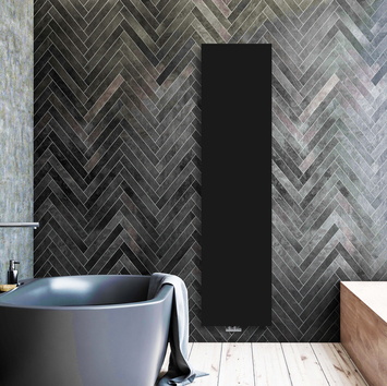 Radiva - Navos İnce Dizayn Havlupan 450x1790 Siyah