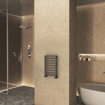 - Naxos Decorative Towel Warmer 450x655 Terra Matt 7006  - Naxos Decorative Towel Warmer 450x655 Terra Matt 7006