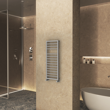 Radiva - Naxos Decorative Towel Warmer 500x1193 Grey 7012 Radiva - Naxos Decorative Towel Warmer 500x1193 Grey 7012