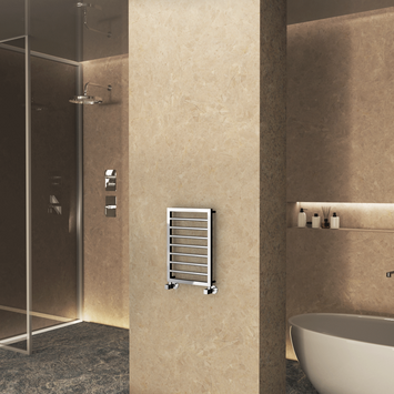 Radiva - Naxos Dekoratif Havlupan 450x655 Krom