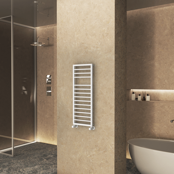 Radiva - Naxos Dekoratif Havlupan 500x1193 Beyaz 9016