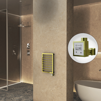 Radiva - NAXOS Elektrikli Havlupan 450x655 Altın (KTX3 Termostat) 200W Radiva - NAXOS Elektrikli Havlupan 450x655 Altın (KTX3 Termostat) 200W