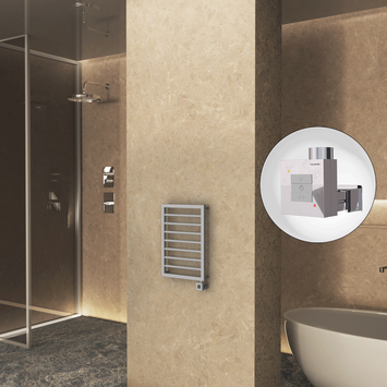 Radiva - NAXOS Elektrikli Havlupan 450x655 Gri 7012 Texture (KTX1 Termostat) 300W Radiva - NAXOS Elektrikli Havlupan 450x655 Gri 7012 Texture (KTX1 Termostat) 300W