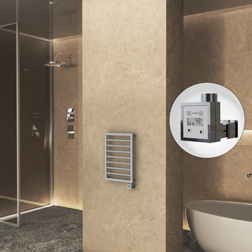 Radiva - NAXOS Elektrikli Havlupan 450x655 Gri 7012 Texture (KTX3 Termostat) 300W Radiva - NAXOS Elektrikli Havlupan 450x655 Gri 7012 Texture (KTX3 Termostat) 300W