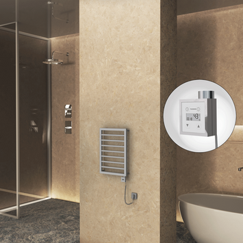 Radiva - NAXOS Elektrikli Havlupan 450x655 Gri 7012 Texture (KTX3 Termostat) 300W Spiral Kablolu Radiva - NAXOS Elektrikli Havlupan 450x655 Gri 7012 Texture (KTX3 Termostat) 300W Spiral Kablolu