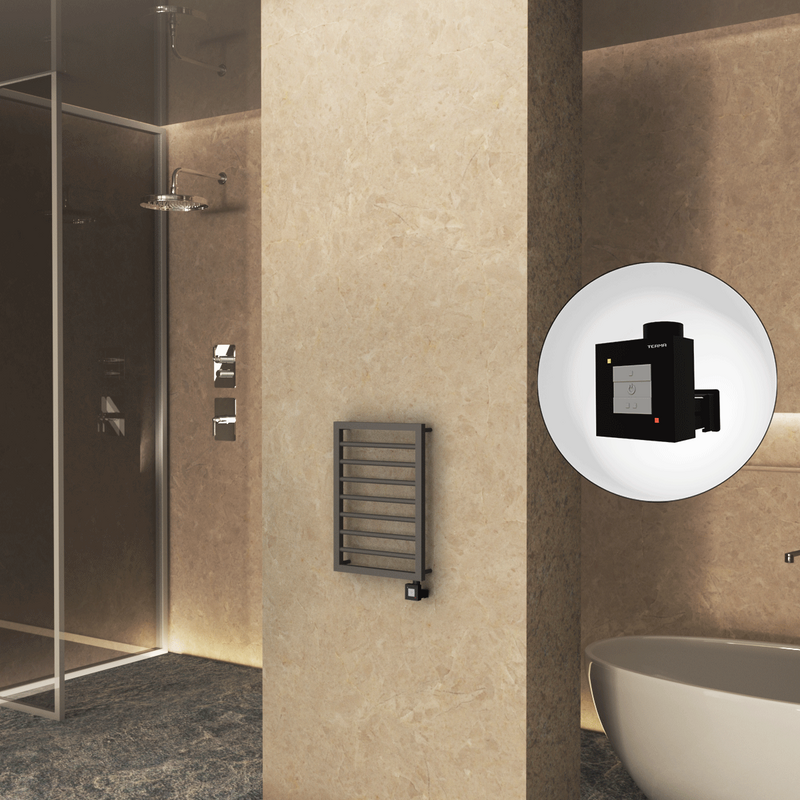 NAXOS Elektrikli Havlupan 450x655 Terra Matt Texture (KTX1 Termostat) 300W