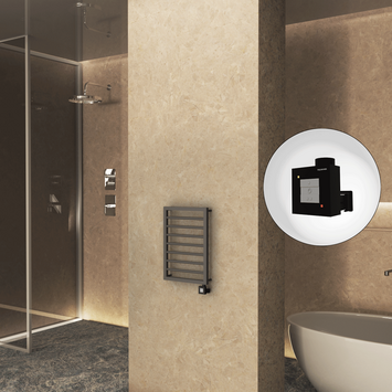  - NAXOS Elektrikli Havlupan 450x655 Terra Matt Texture (KTX1 Termostat) 300W