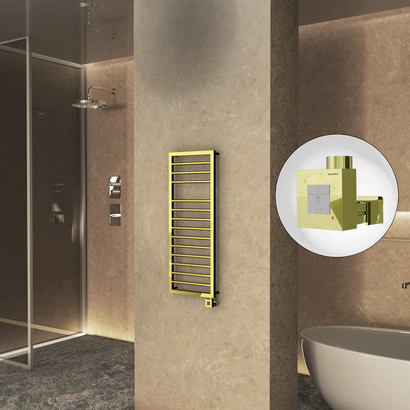 NAXOS Elektrikli Havlupan 500x1193 Altın (KTX1 Termostat) 300W