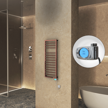 - NAXOS Elektrikli Havlupan 500x1193 Bakır Parlak (Musa Termostat) 300W  - NAXOS Elektrikli Havlupan 500x1193 Bakır Parlak (Musa Termostat) 300W