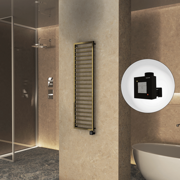  - NAXOS Elektrikli Havlupan 500x1655 Antik Parlak (KTX1 Termostat) 600W