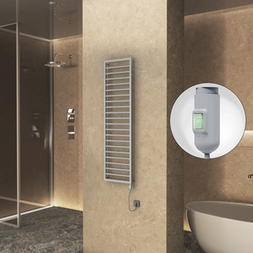 Radiva - NAXOS Elektrikli Havlupan 500x1655 Gri 7012 Texture (On/Off Düğmeli) 600W Radiva - NAXOS Elektrikli Havlupan 500x1655 Gri 7012 Texture (On/Off Düğmeli) 600W